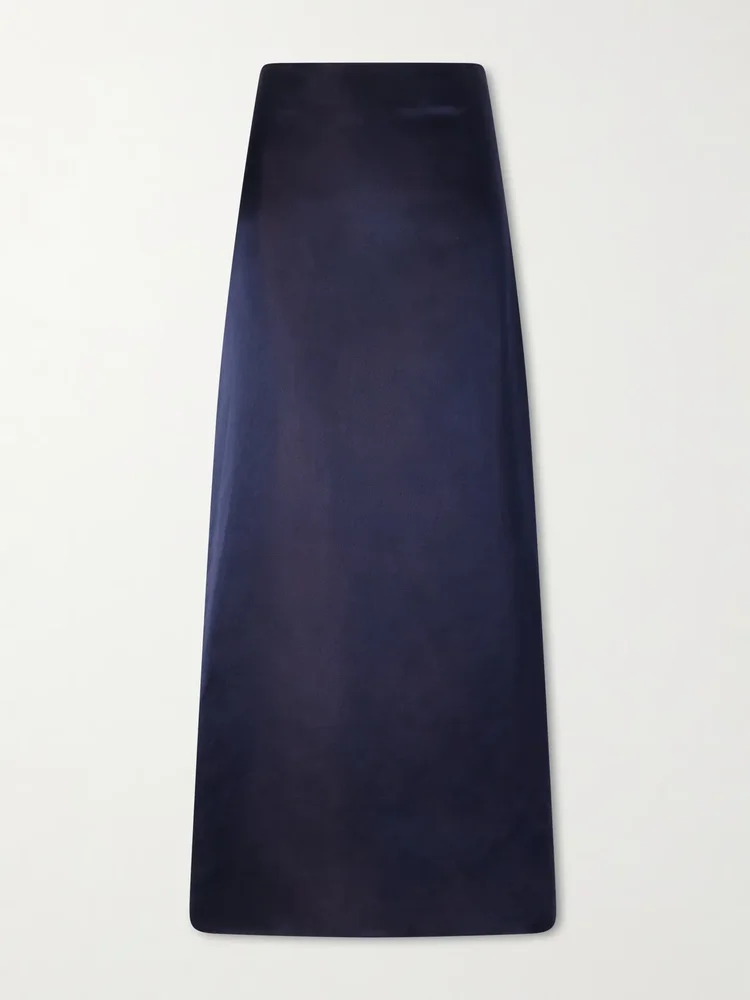 Sandrita duchesse silk-satin maxi skirt