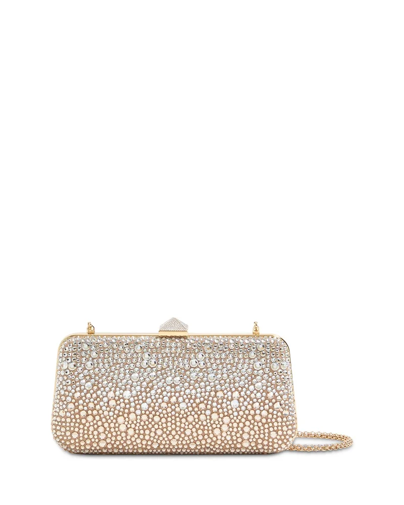 Carry Secrets Rhinestone Minaudiere Clutch