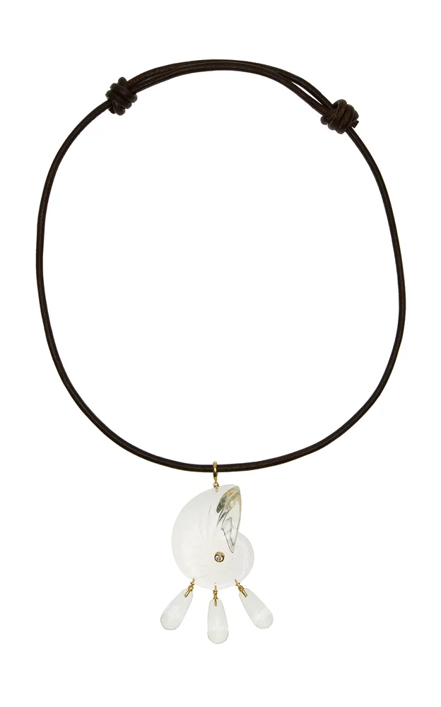 Cova Resin and Cubic Zirconia Necklace