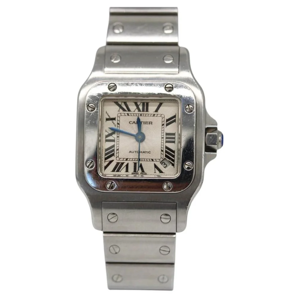 Pre-Owned Santos Galbée Automatic Watch