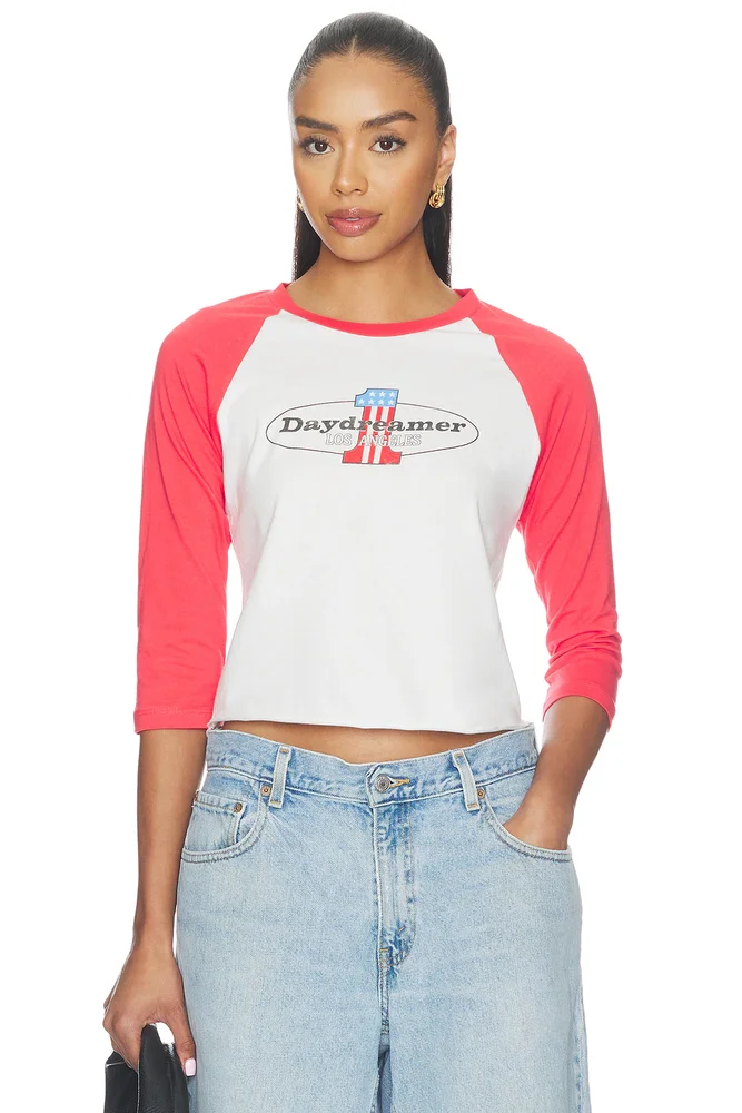 Number One Raglan Tee