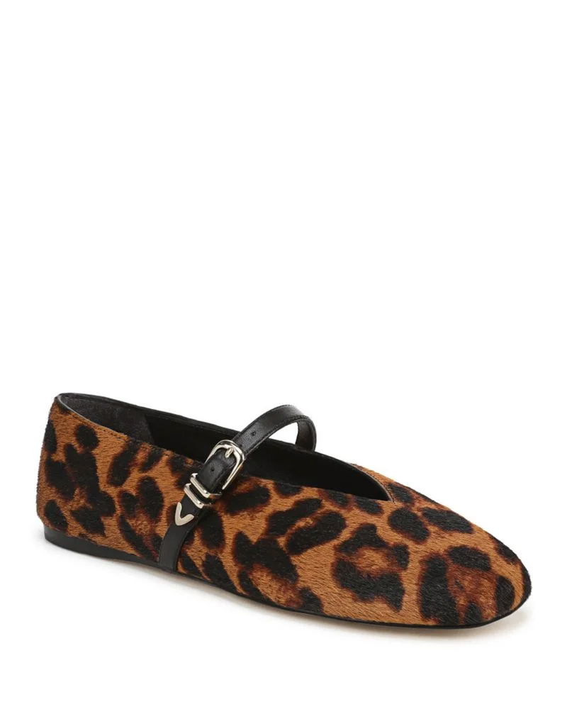 Margot Too Calf Hair Mary Jane Flats