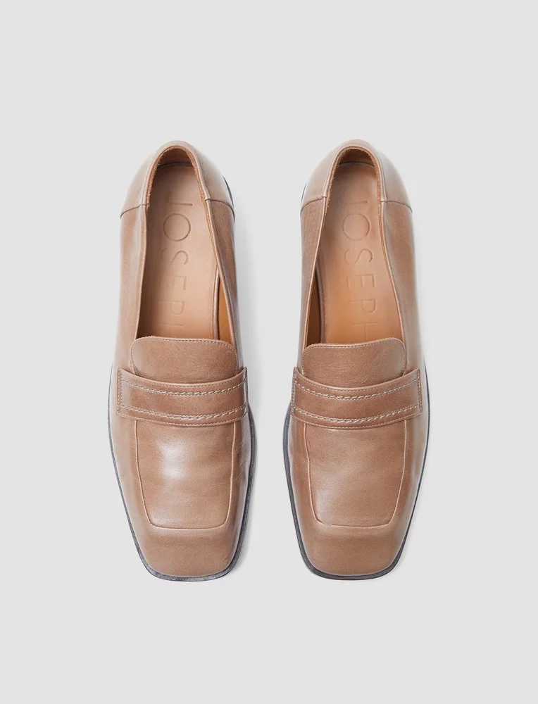 Leather Penny Loafers