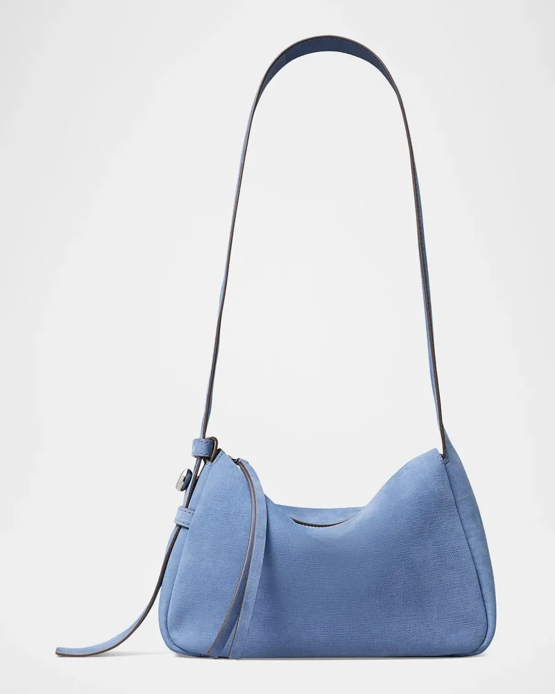 Romy Small Nubuck Leather Shoulder Bag