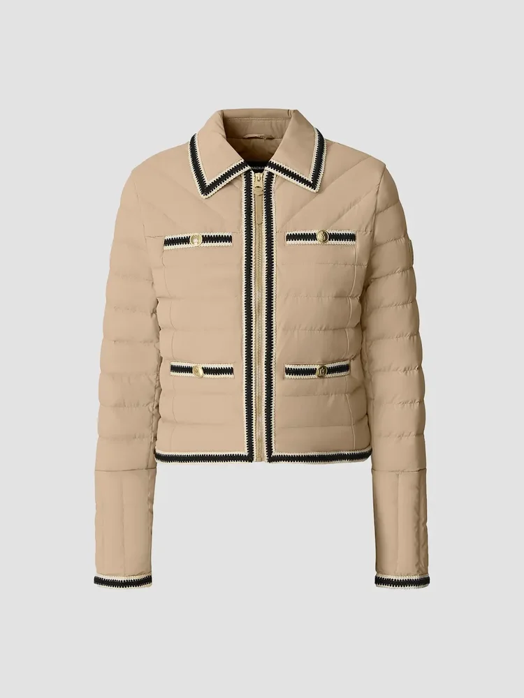 Petunia Quilted Down Jacket