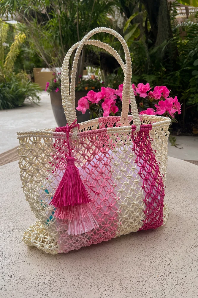 Portofino Bag in Raspberry