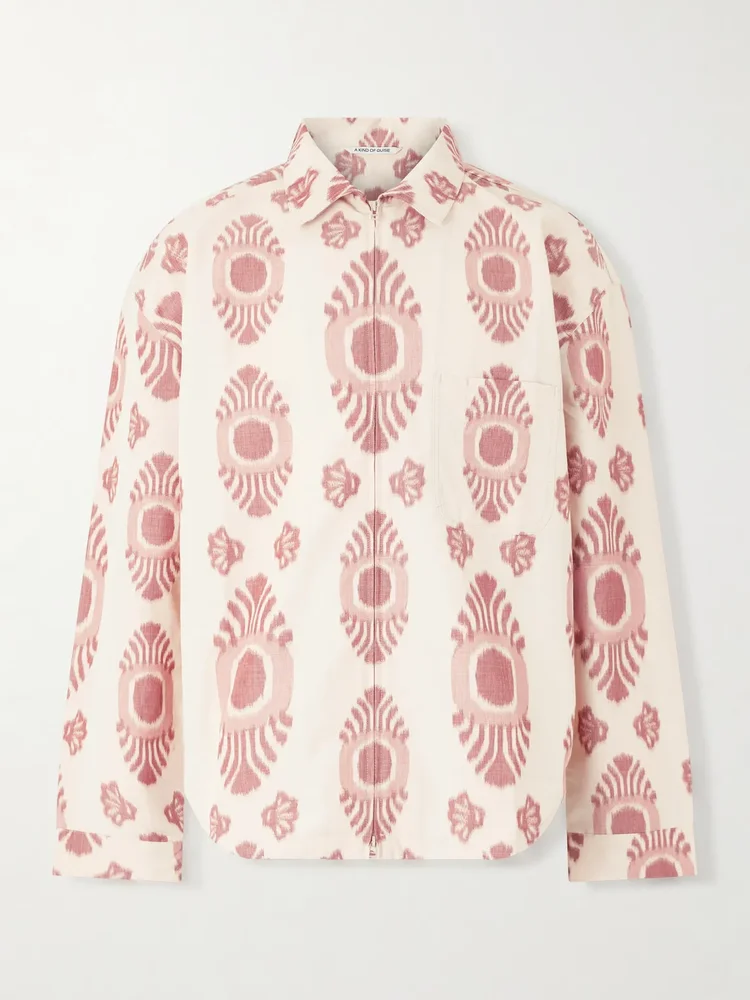 Alvaro Printed Cotton-Blend Canvas Jacket