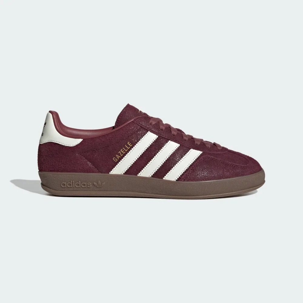 Gazelle Indoor Shoes in Burgundy
