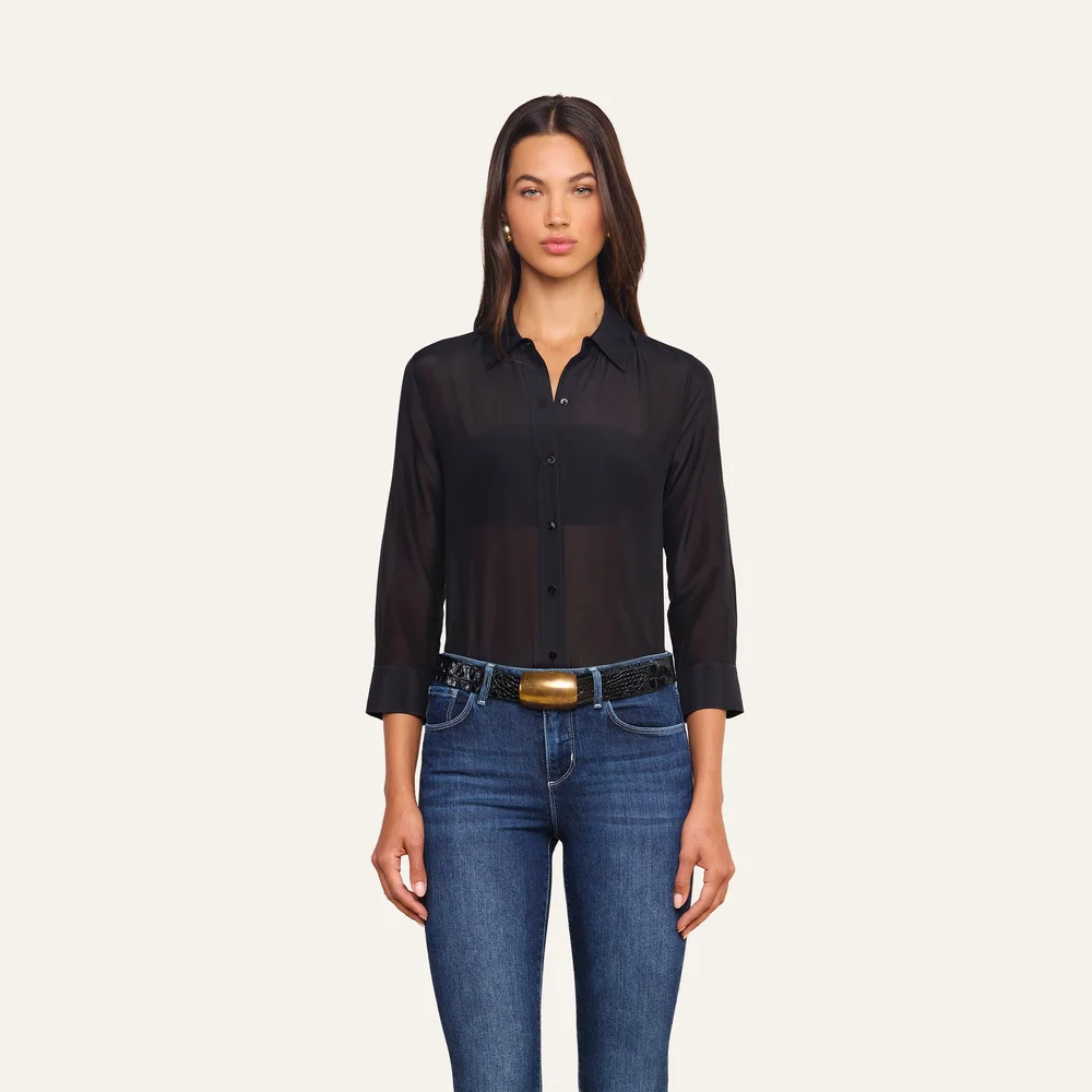 Dani Cotton-Silk Blouse
