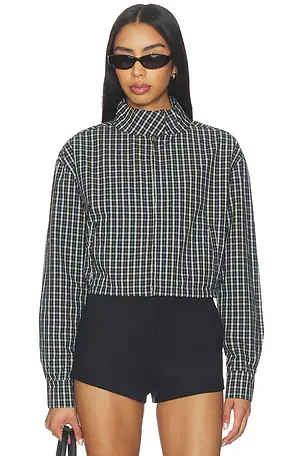 Aura Jacket Chocolate Plaid