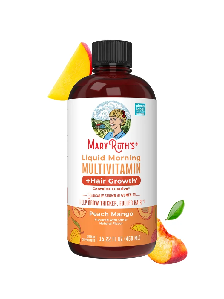 Liquid Morning Multivitamin + Hair Growth