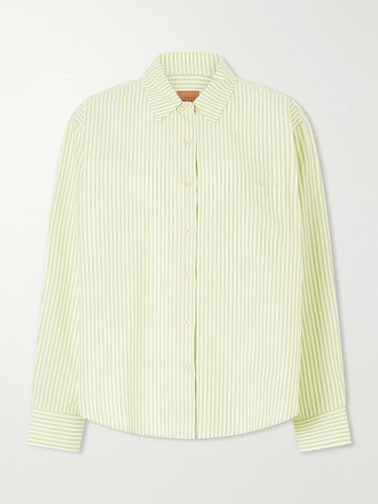 Weekend striped cotton shirt