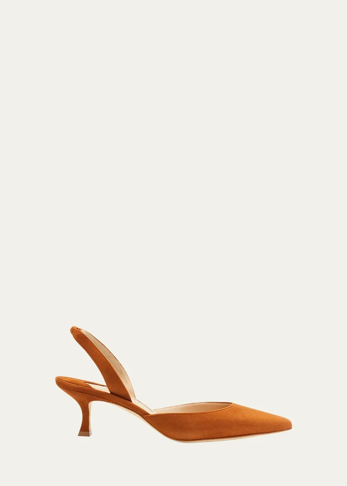 Carolyne Kitten-Heel Halter Pumps