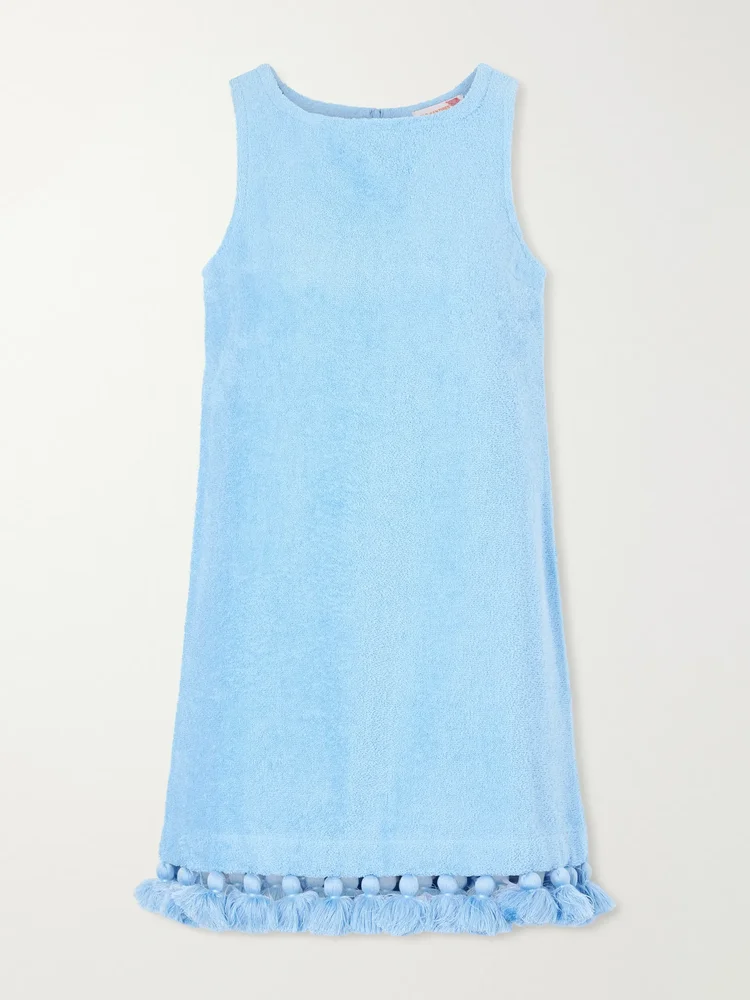 Manon cotton-terry mini dress