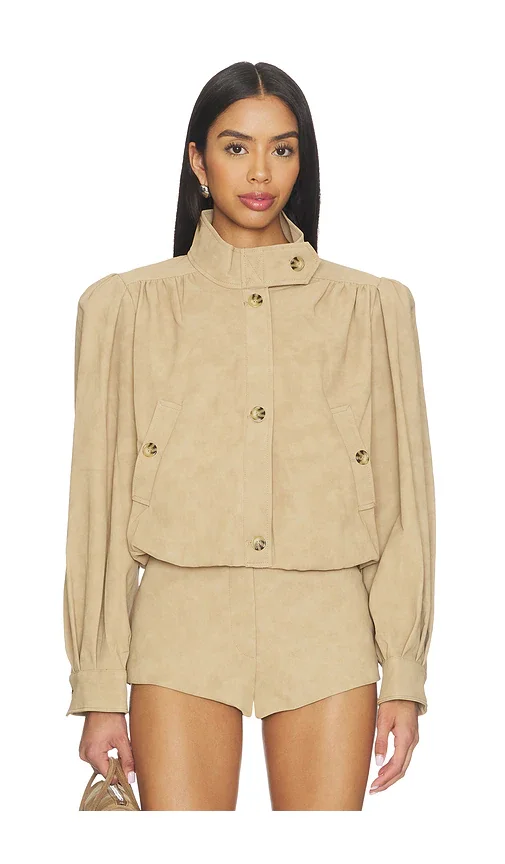 Anja Vegan Leather Jacket