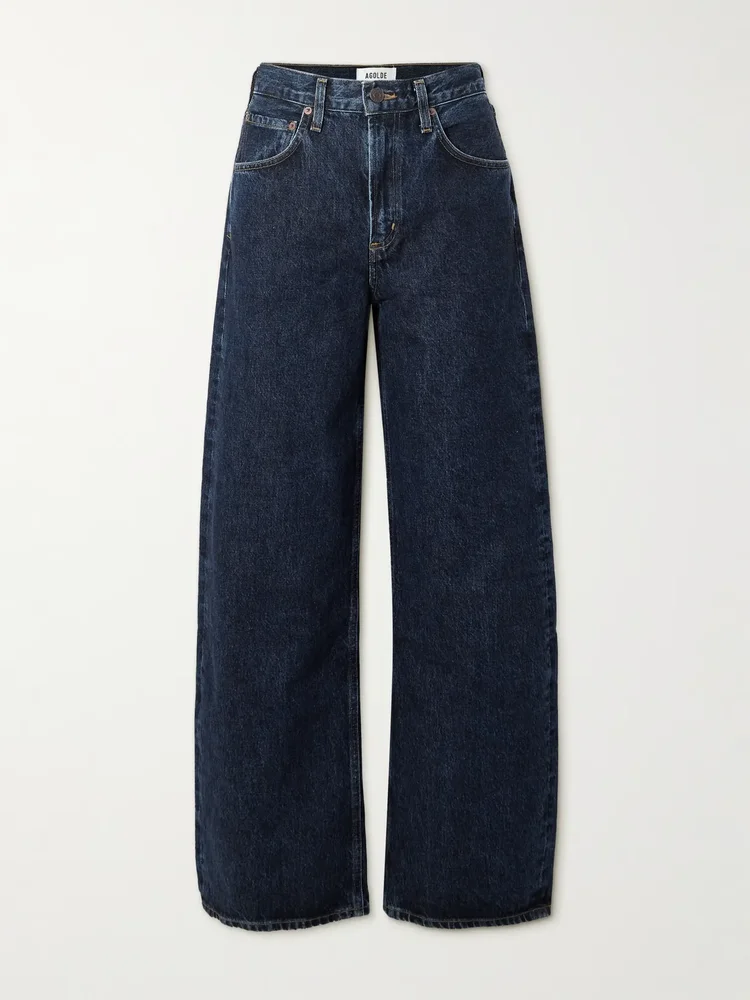 Low Curve high-rise wide-leg jeans