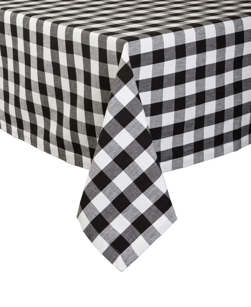 Checkers Tablecloth, 52 x 52 Inch