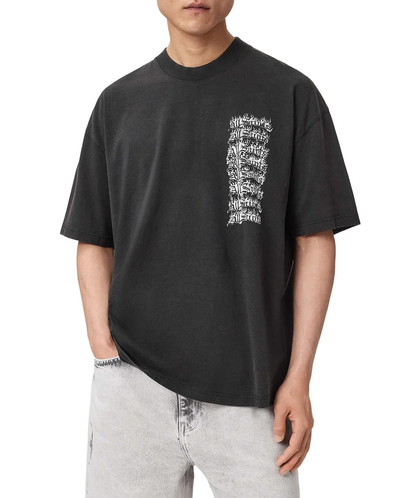 Backstage Demon Repeat Logo Graphic T-Shirt