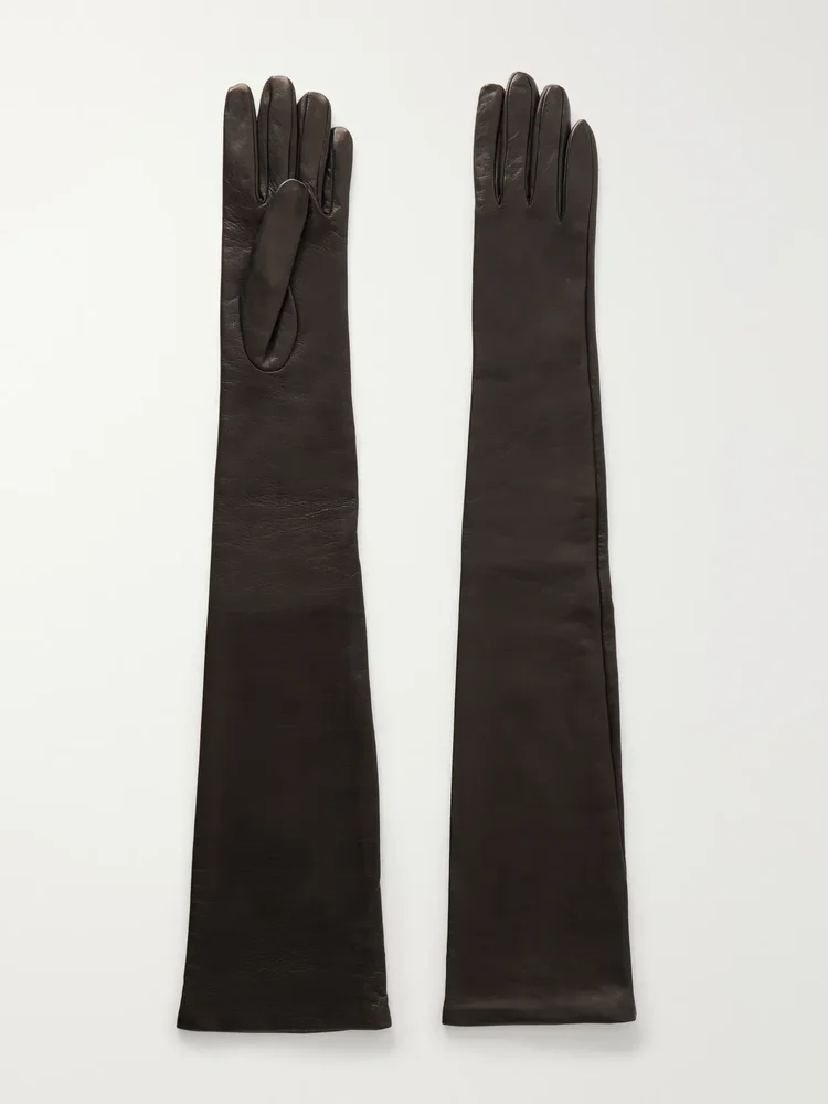 Leather gloves