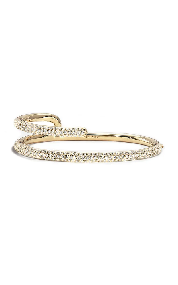 18K Yellow Gold Mono Diamond Bracelet