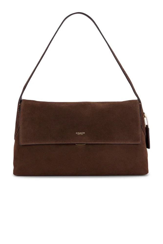 Suede Chelsea Shoulder Bag 36