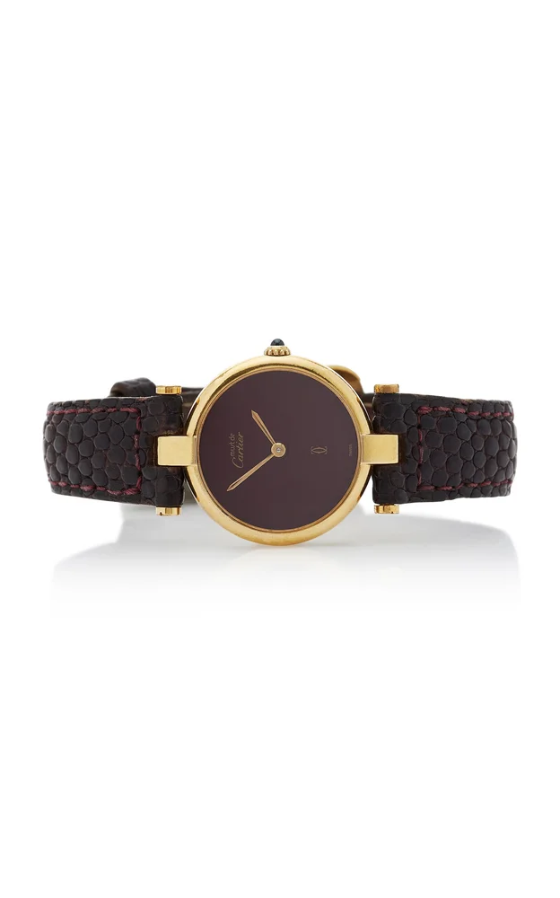 Stainless Steel Vintage Must de Cartier Vendome Watch