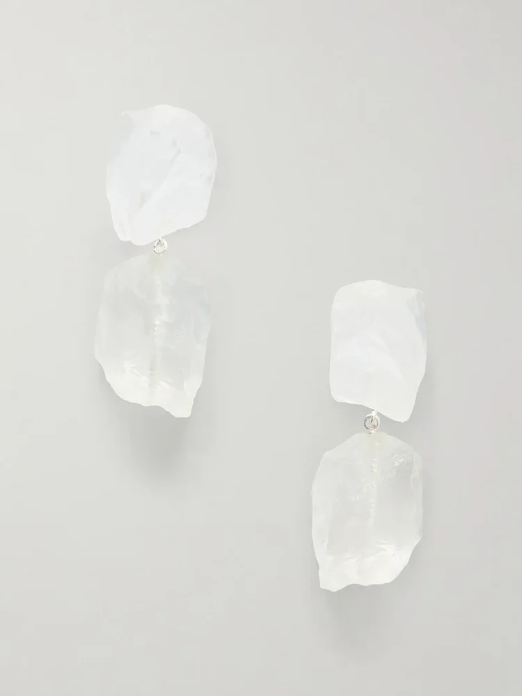 Crystal drop earrings