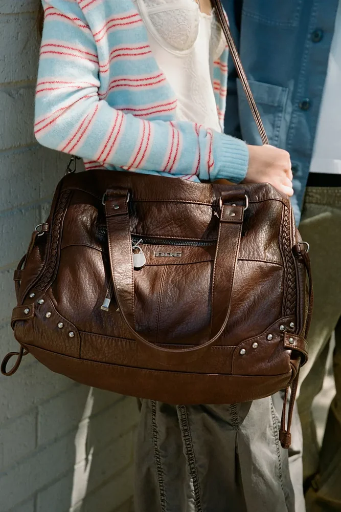 Cindy Shoulder Bag (Brown)