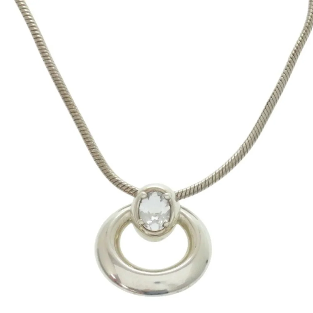 hermes Pendant Necklace Sterling Silver