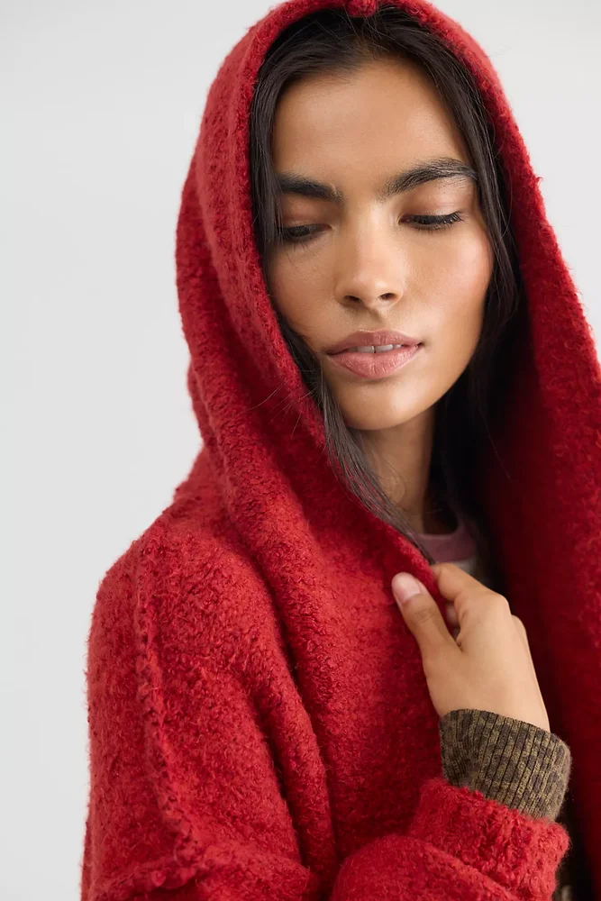 Thistle Hooded Oversized Cardi