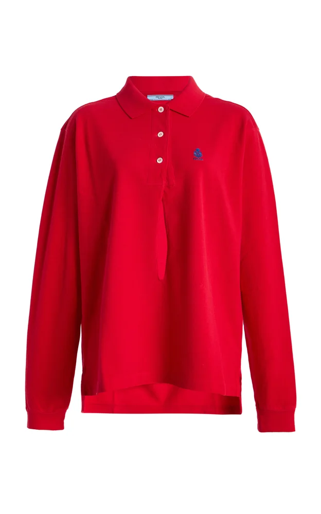 Cotton Pique Polo Shirt