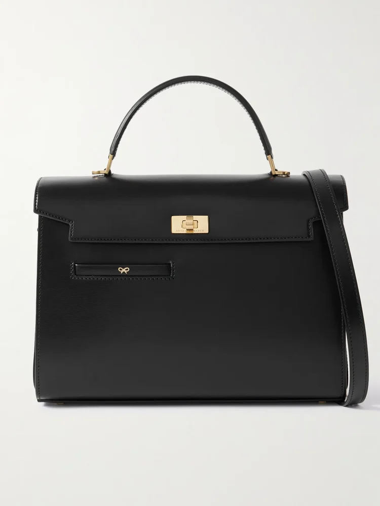Mortimer leather shoulder bag