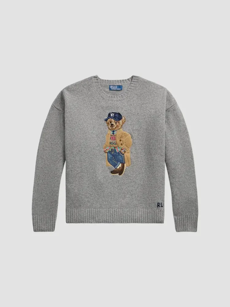 Yankees™ Polo Bear Wool-Cashmere Sweater