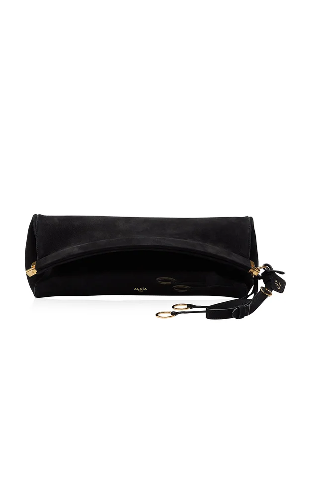 Le Click Leather Clutch