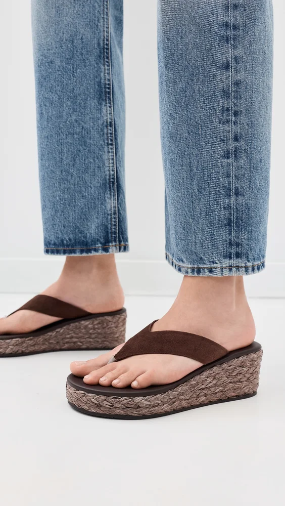 Charys Low Wedge Sandals