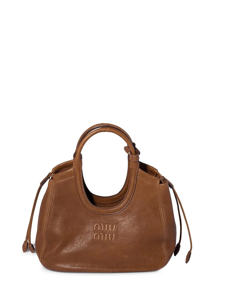 Ivy Nappa Leather Tote Bag