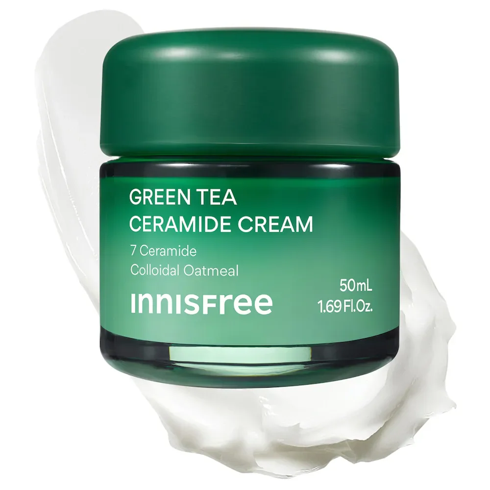 Green Tea Ceramide Cream for Redness & Barrier Repair