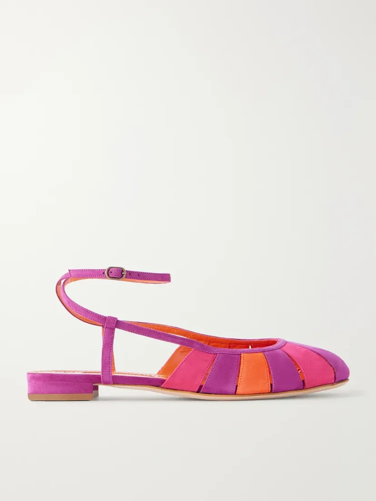 Cloudad 10 suede flats