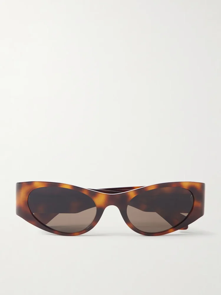 Paula's Ibiza's tortoiseshell acetate sunglasses