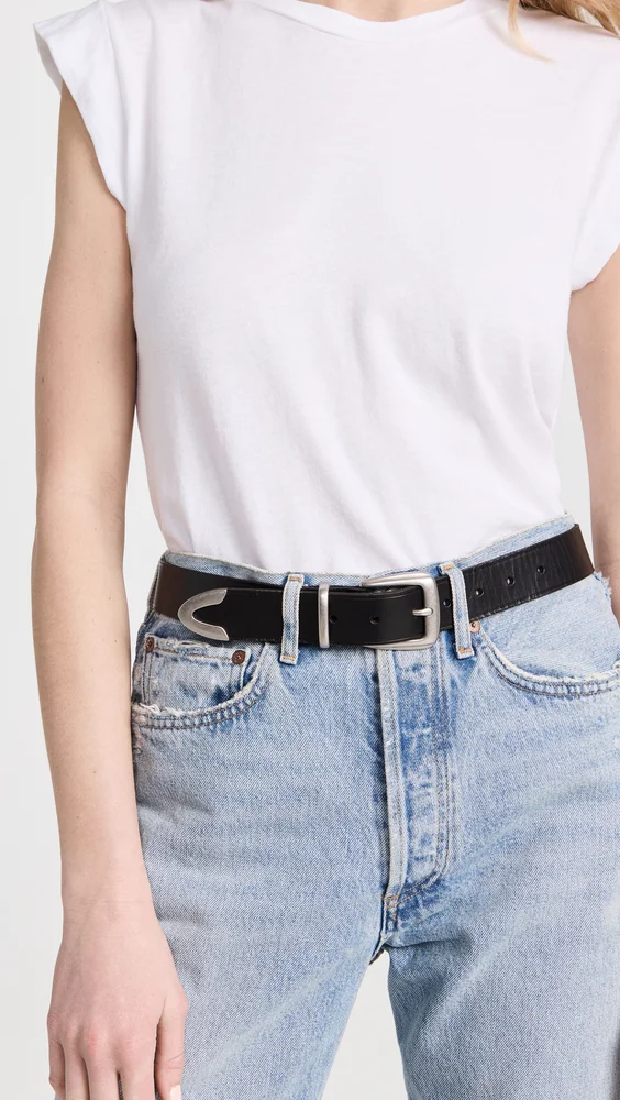 Leather Western Belt