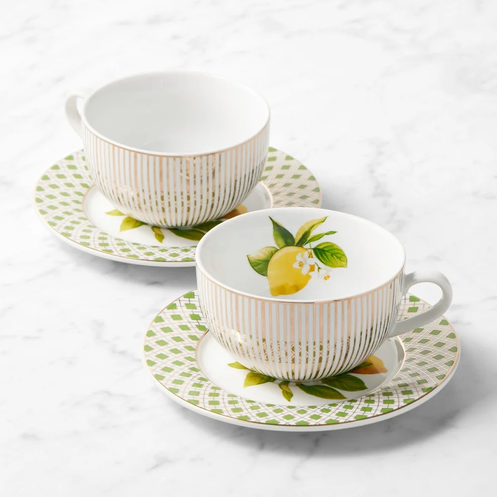 Limone Teapot and Teacup Set