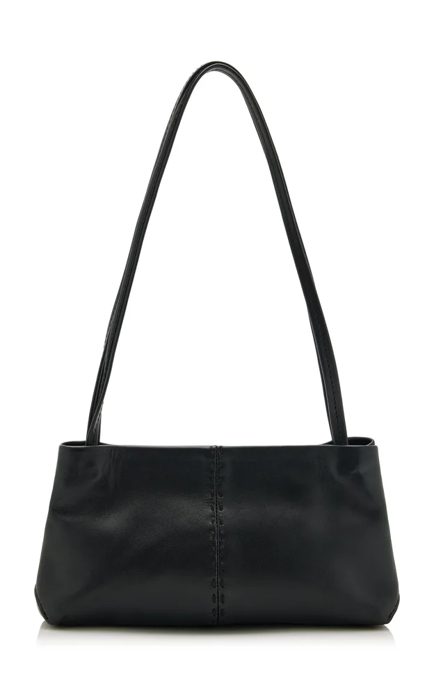 Petit Origami Leather Shoulder Bag