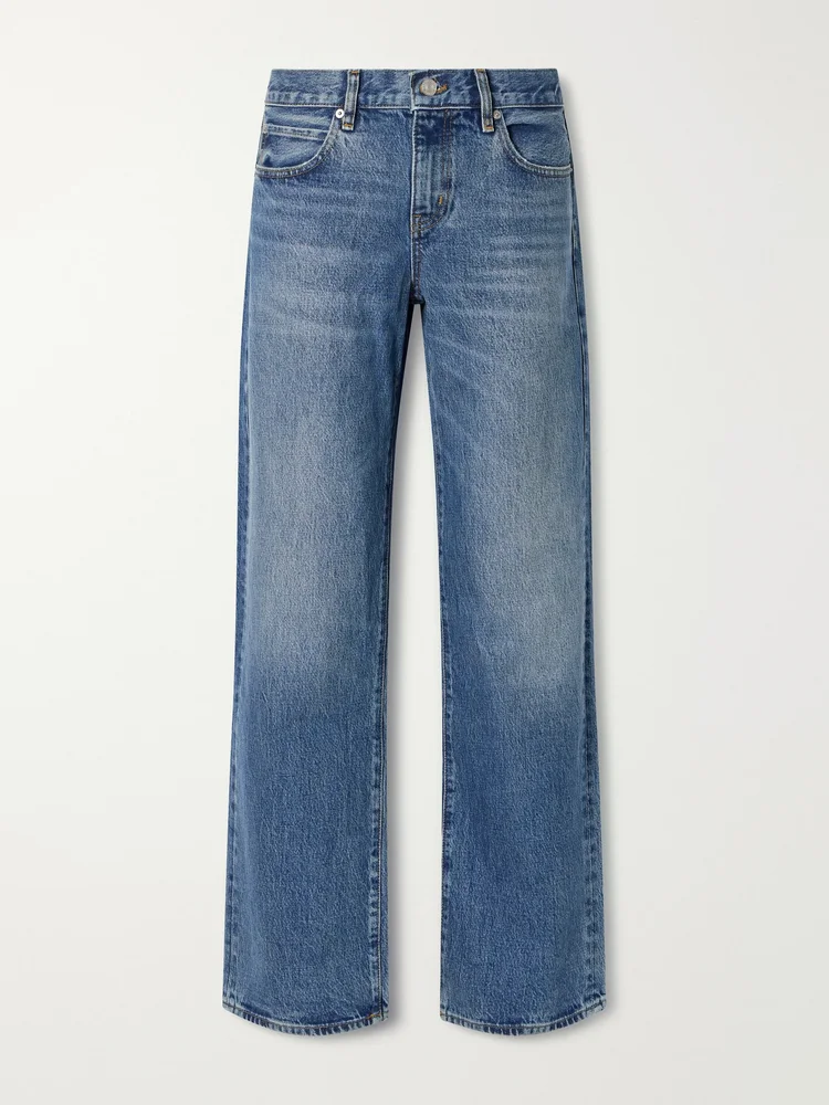The Saturday low-rise straight-leg jeans