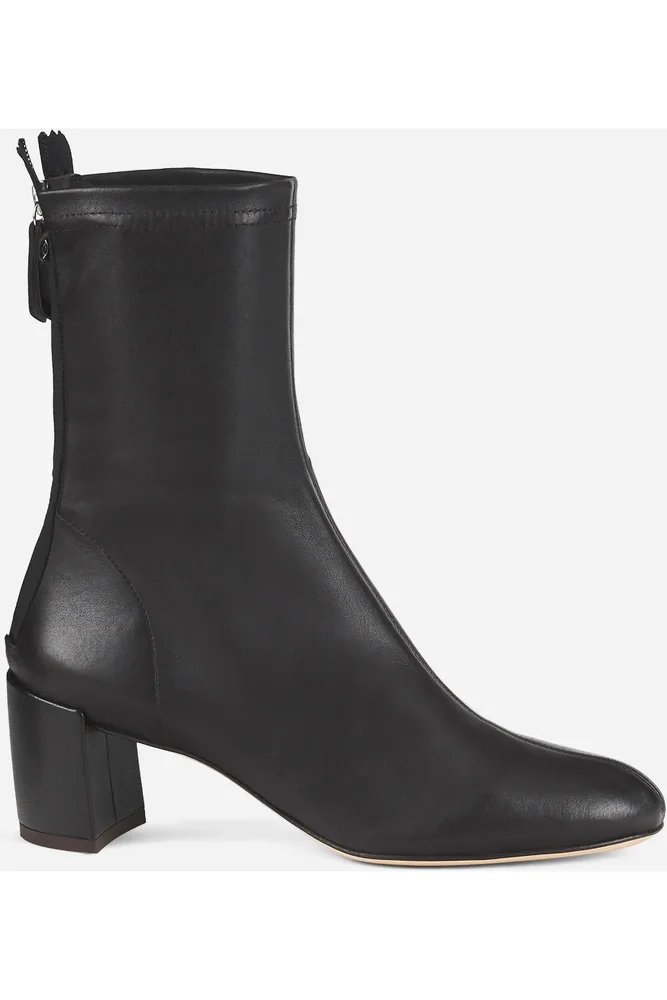 Lynn Stretch Ankle Boot with Heel