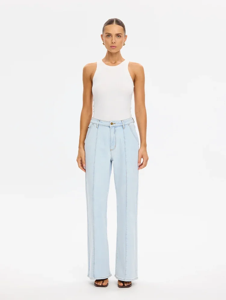 Parker Wide Leg Denim Jean