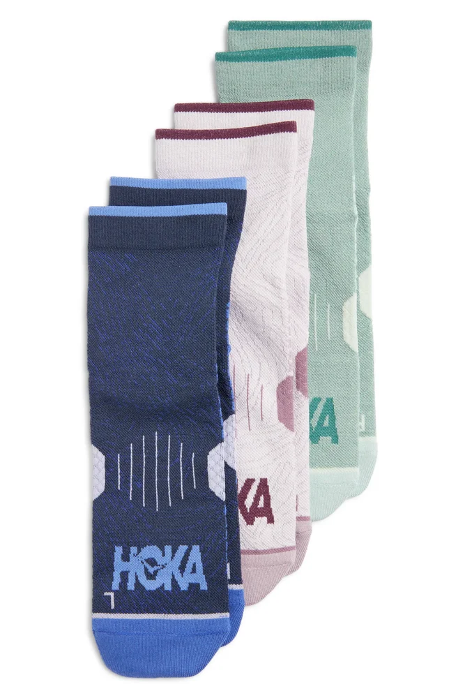 3-Pack Running Quarter Socks