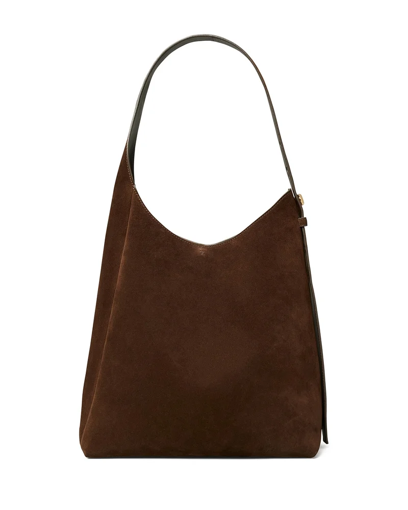 Suede Hobo Bag