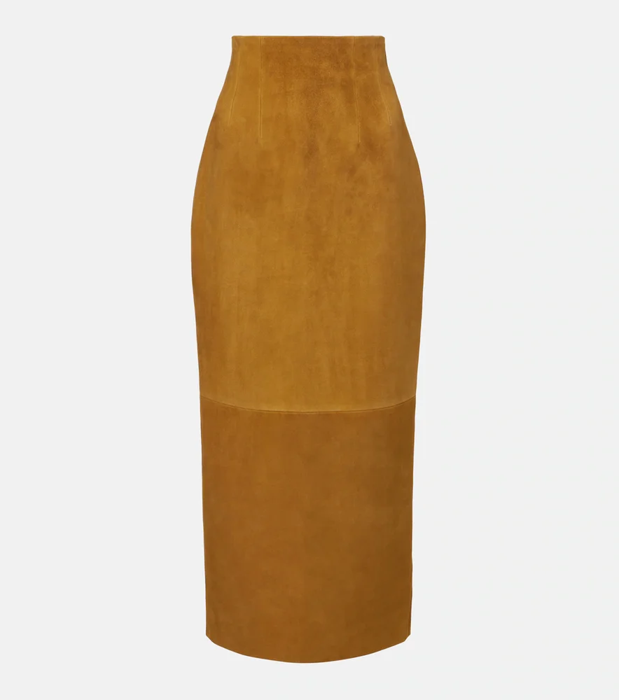 Loxley Suede Maxi Skirt
