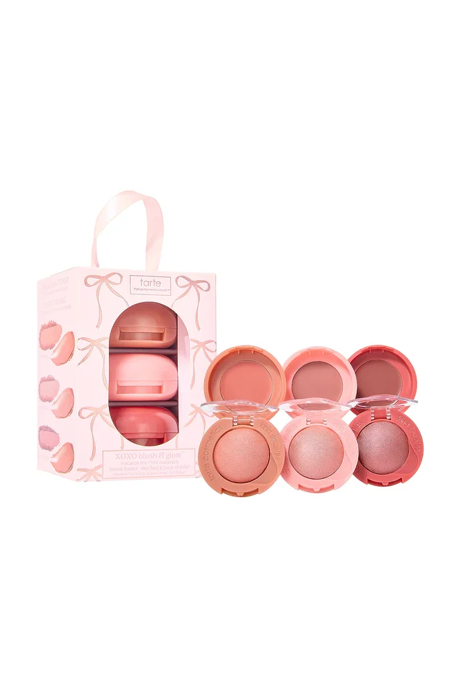 XOXO Blush & Glow Macaron Trio