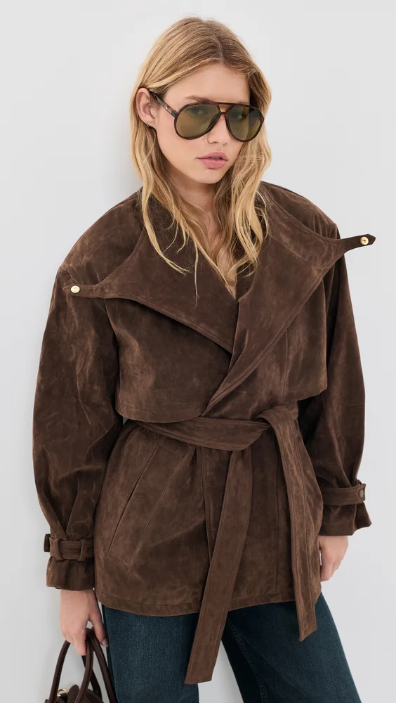 Veronica Faux Suede Jacket
